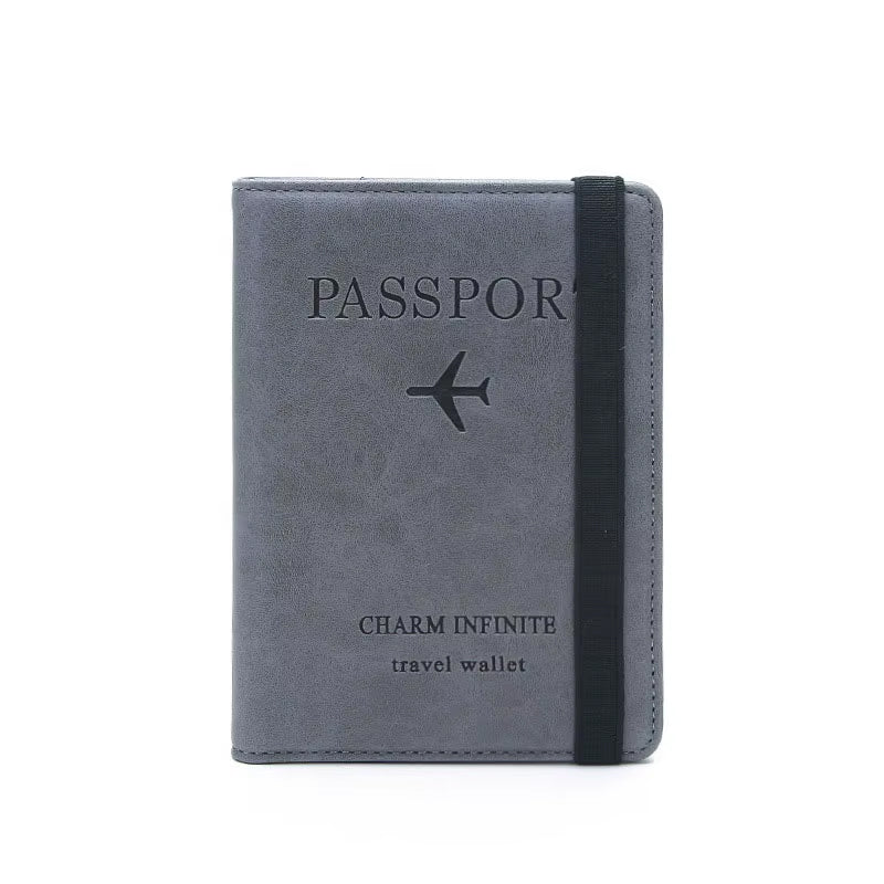 Portefeuille de voyage pour passeport - Blocage RFID