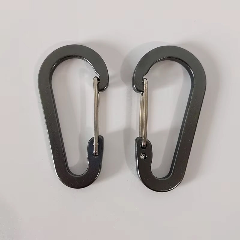 Mousqueton porte-clés en aluminium