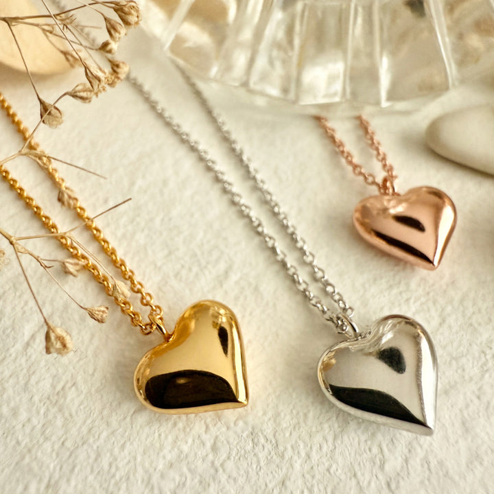 Collier avec Breloque Cœur "Tresna" Pika & Bear