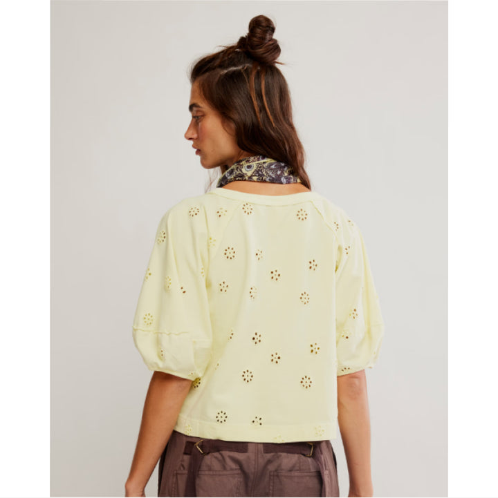 T-shirt à œillets Jessie Free People