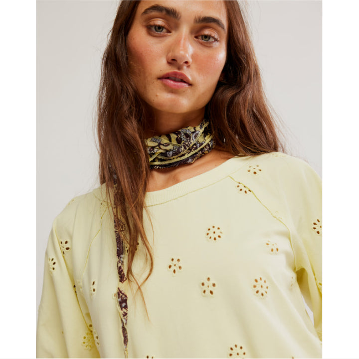 T-shirt à œillets Jessie Free People