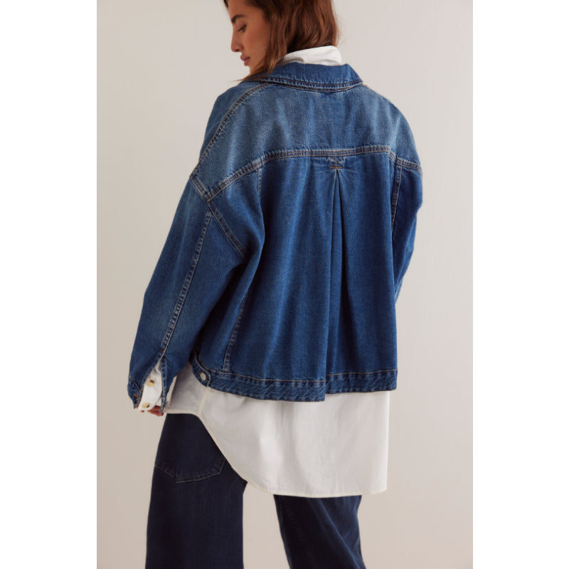 Veste en jean ample Opal Free People