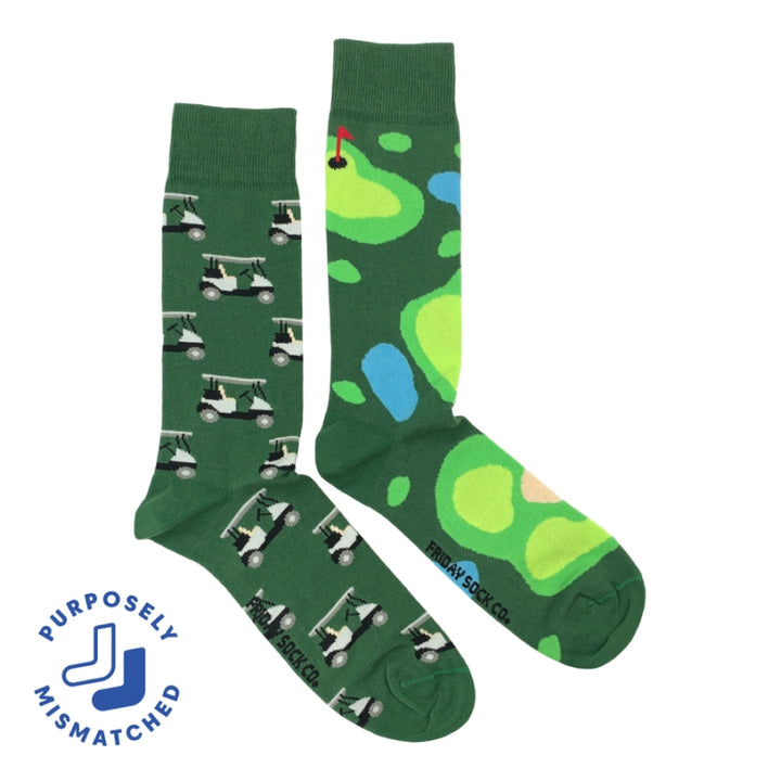 Friday Sock Co. Hommes Golf & Voiturette de Golf