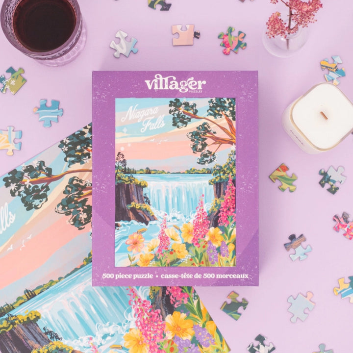 Villager Puzzles Niagara Falls | Puzzle de 500 pièces | Conçu au Canada