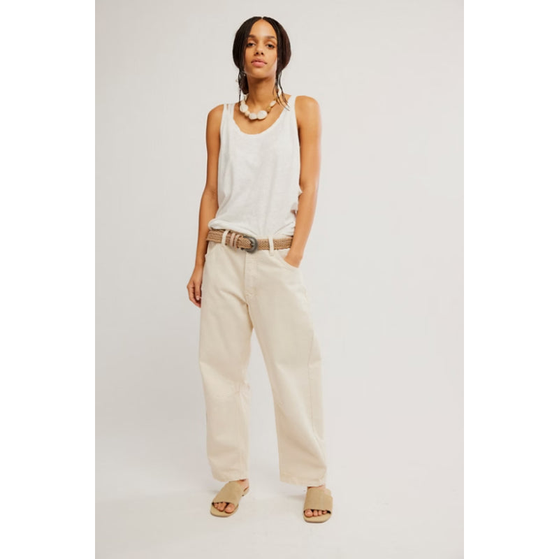 Pantalon Boyfriend Minimaliste Moxie Free People