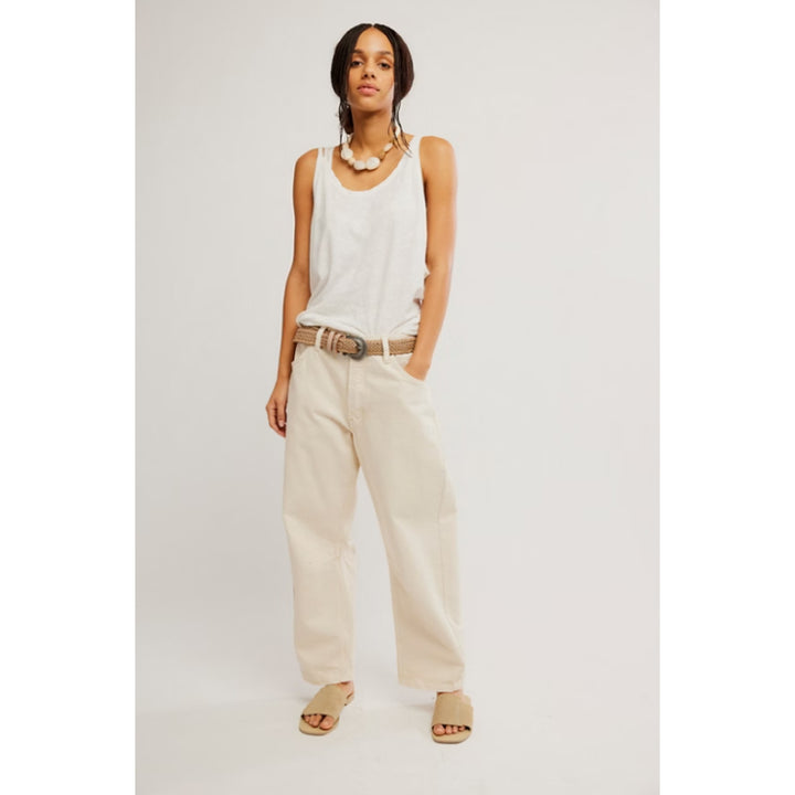 Pantalon Boyfriend Minimaliste Moxie Free People