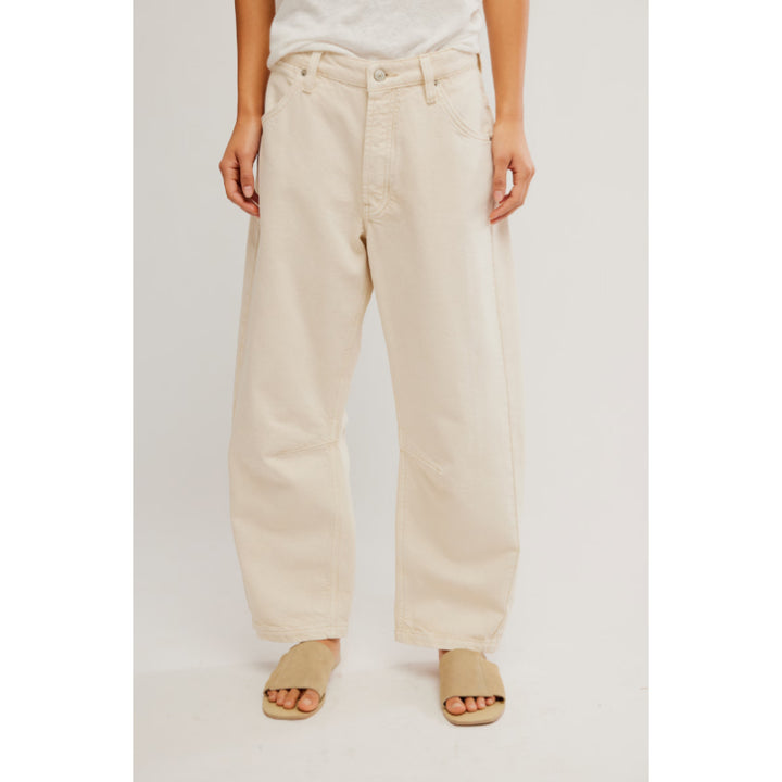 Pantalon Boyfriend Minimaliste Moxie Free People