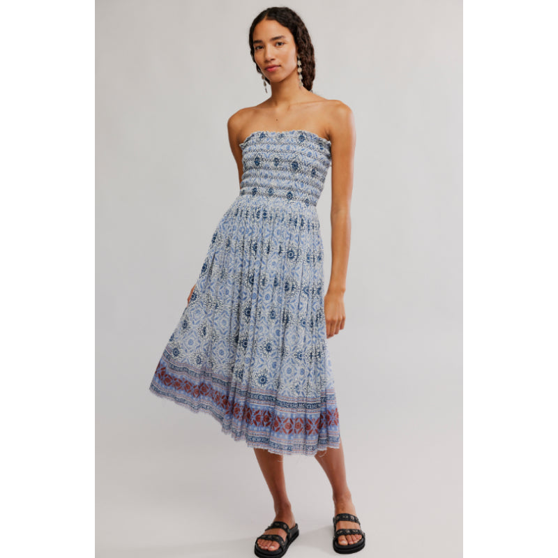 Jupe longue imprimée Free People Ravenna