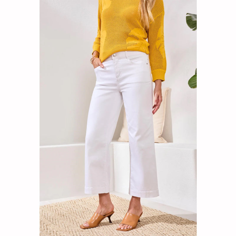 Jean extensible sans limites Tribal Audrey, jambe large et coupe flatteuse
