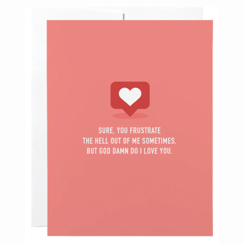 Des cartes chics frustrent Card