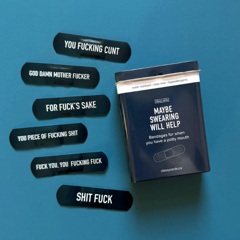 Classy Cards - Les jurons, ça aide peut-être les pansements