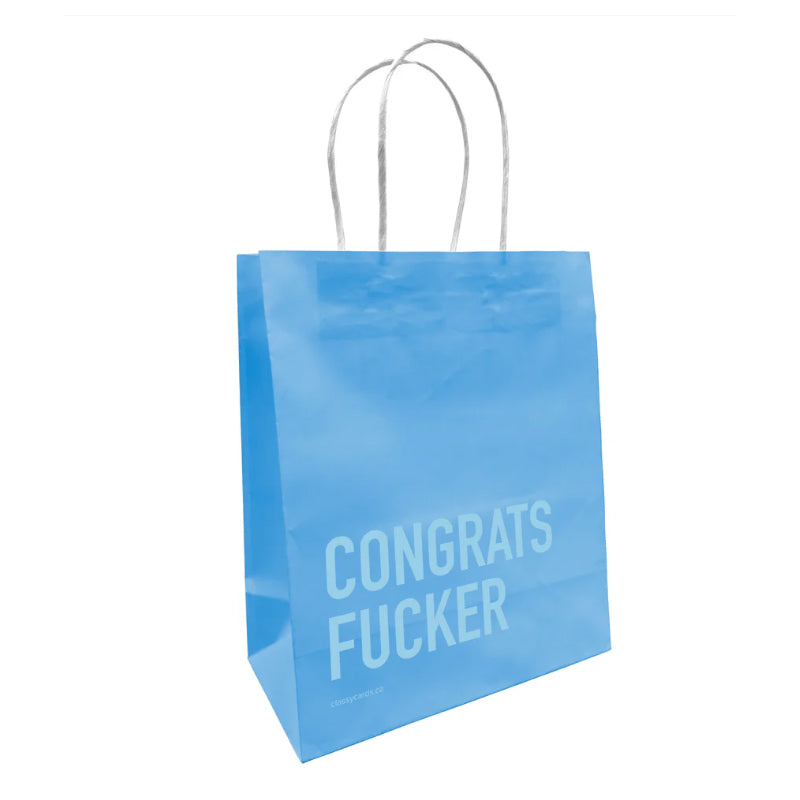 Sac Cadeau Classy Cards Félicitations Enculé