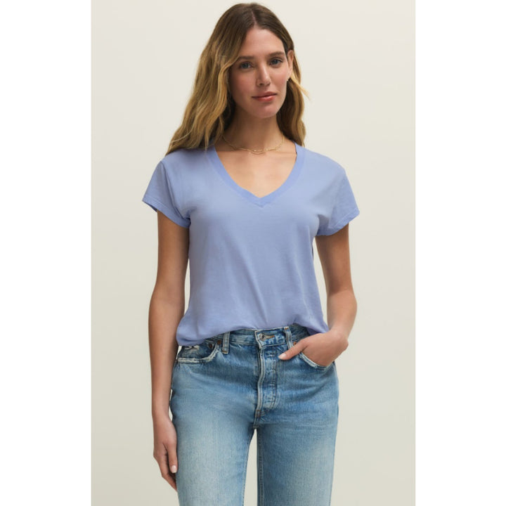 T-shirt à col en V moderne Z Supply