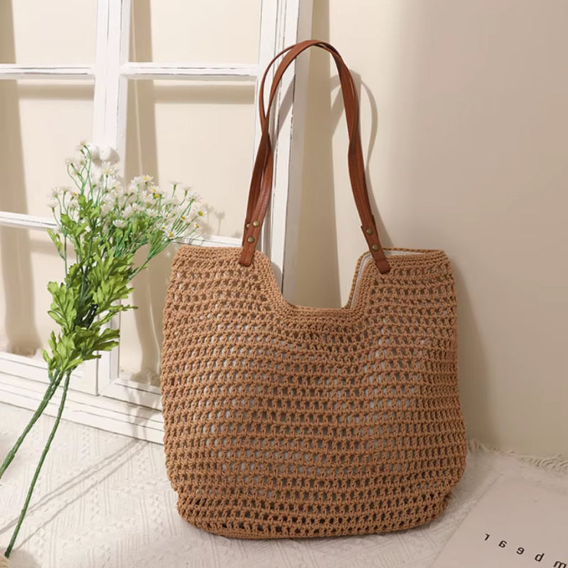 Sacs de plage tissés en coton Essentials pour l'extérieur