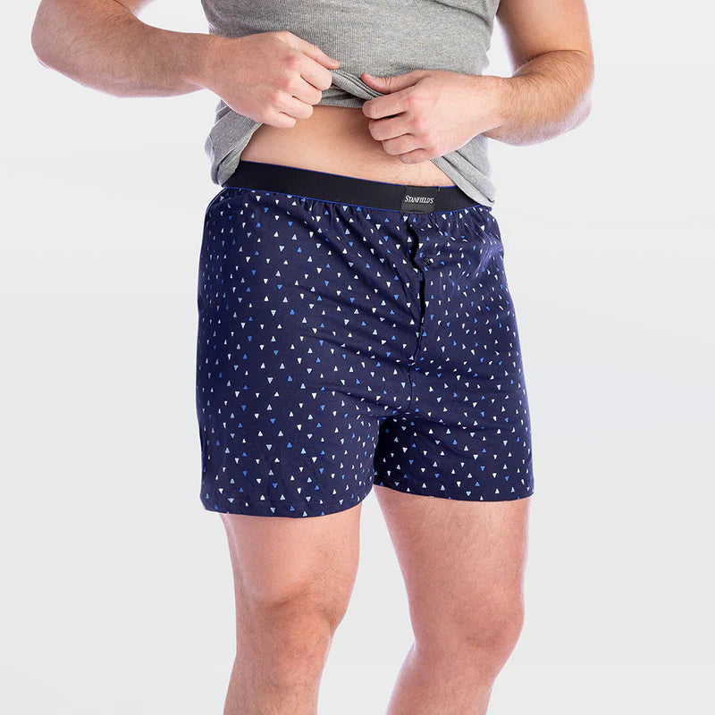 Boxer en tricot imprimé coupe moderne Stanfield