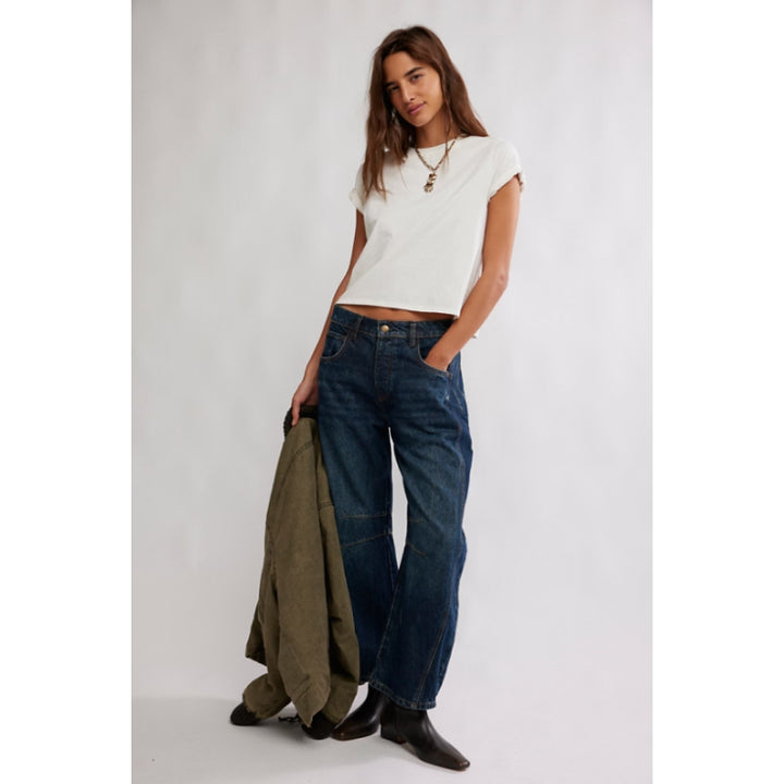 Free People We The Free Good Luck taille mi-haute - Deep End