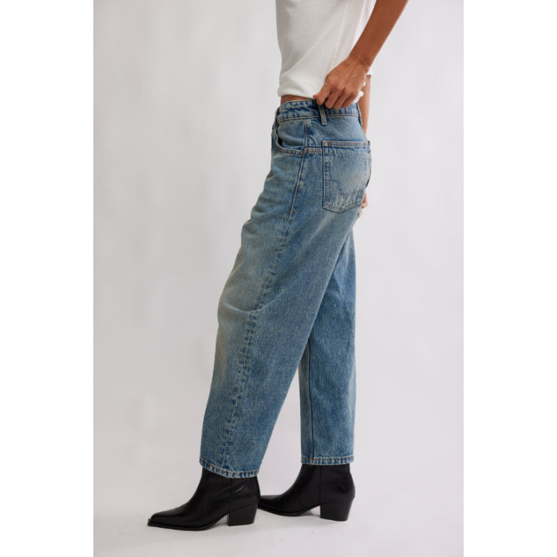 Free People We The Free Jean boyfriend large Deep Trance - From Beyond