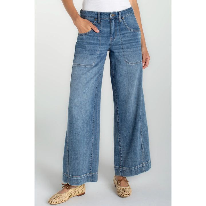 Pantalon large Liverpool Stride avec détails utilitaires