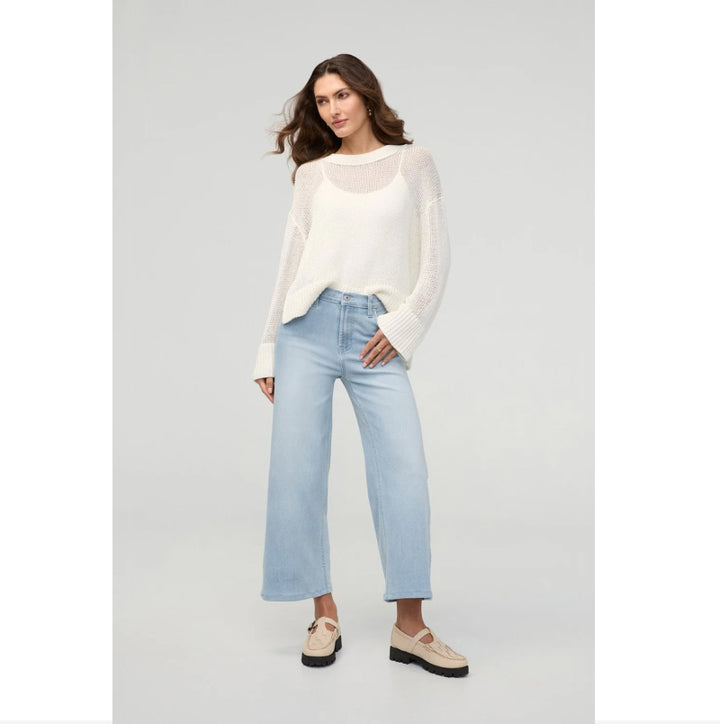 DU/ER Performance Denim+ Jean droit taille haute large - Zephyr