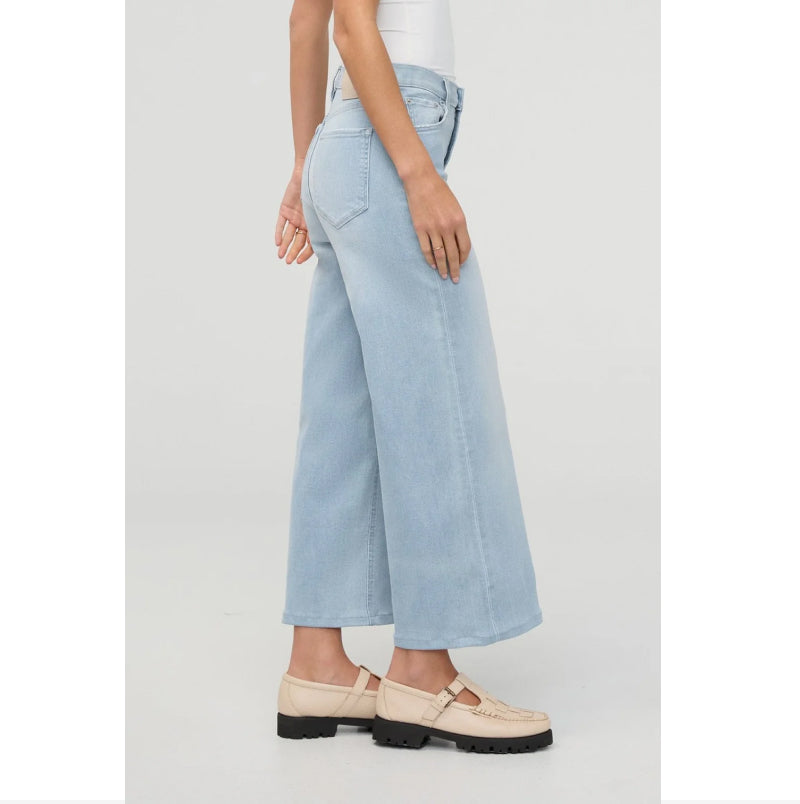 DU/ER Performance Denim+ Jean droit taille haute large - Zephyr
