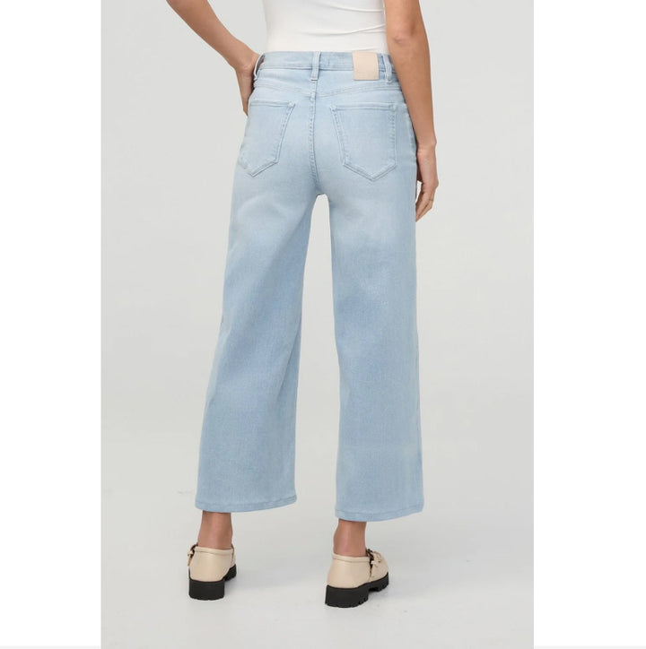 DU/ER Performance Denim+ Jean droit taille haute large - Zephyr