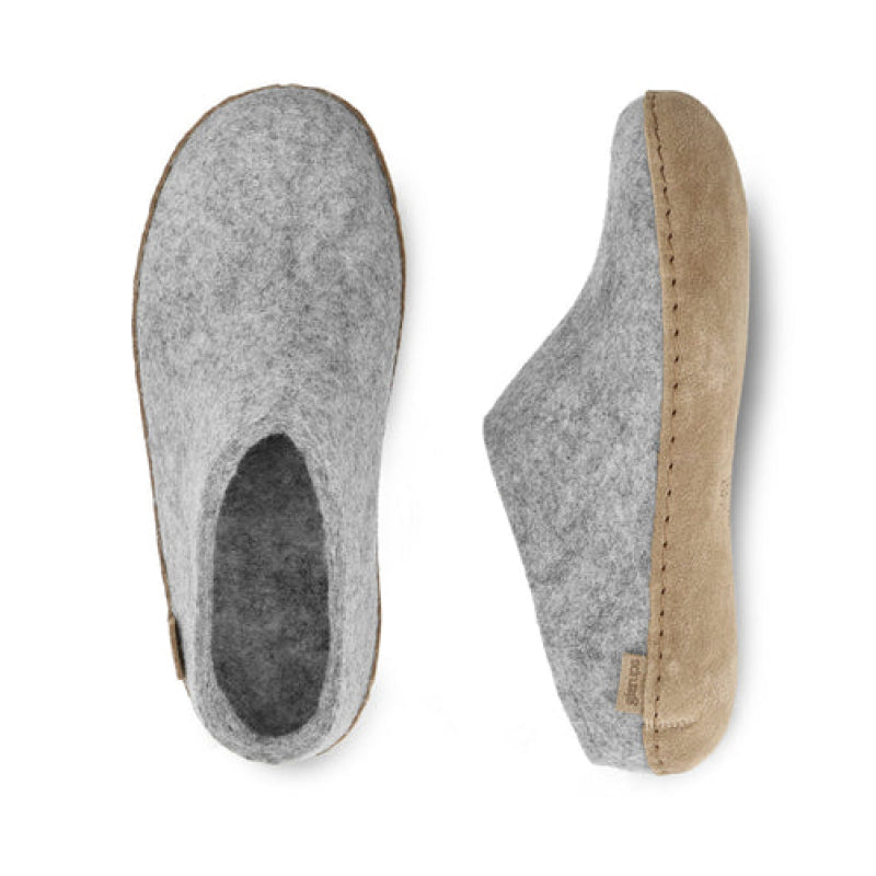 Glerups Slip-On - Cuir - Gris