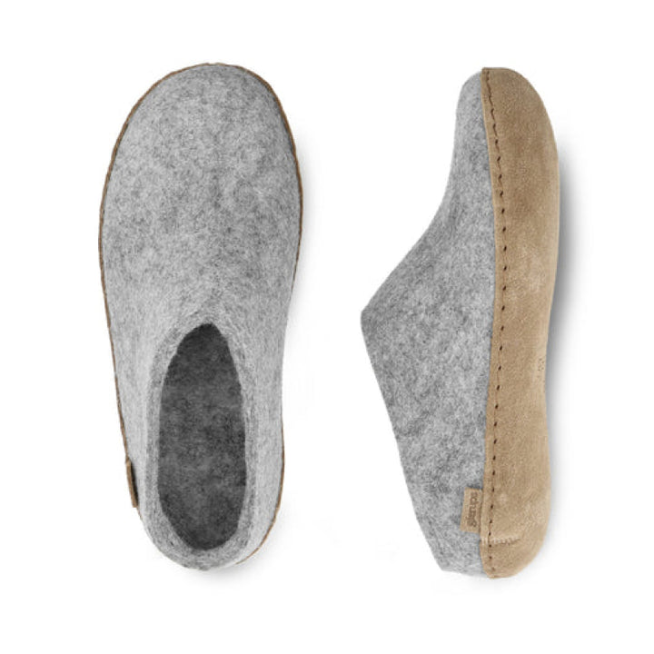 Glerups Slip-On - Cuir - Gris