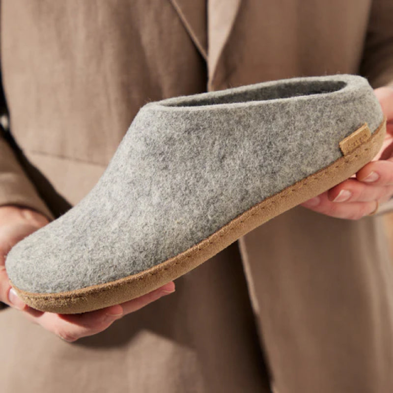 Glerups Slip-On - Cuir - Gris