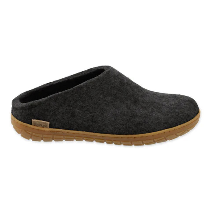 Glerups Slip-On - Honey Rubber - Charcoal