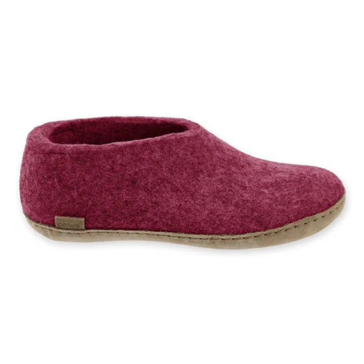 Glerups Shoe - Leather - Cranberry