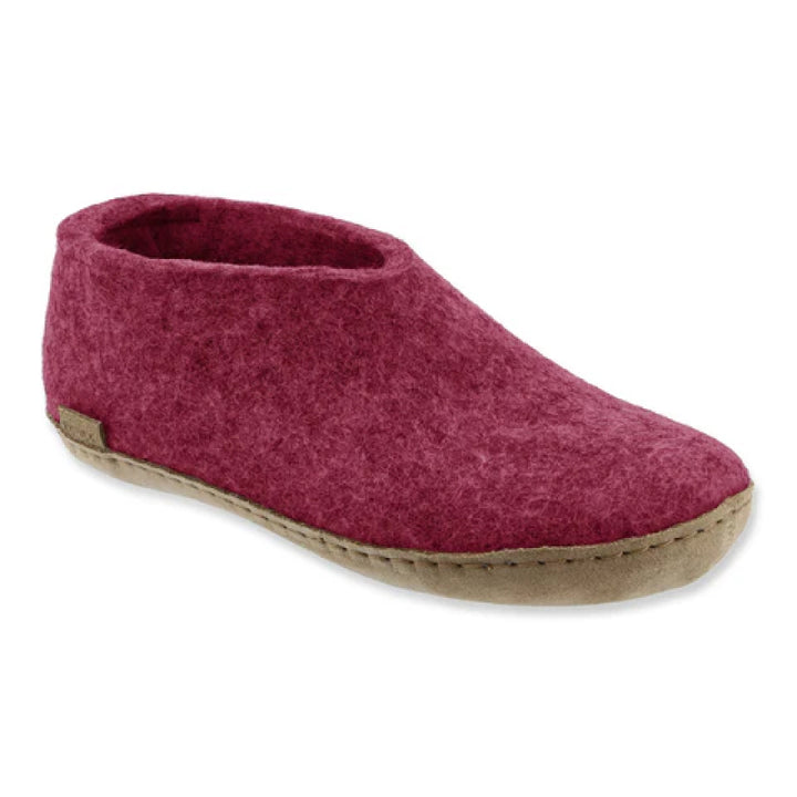 Glerups Shoe - Leather - Cranberry
