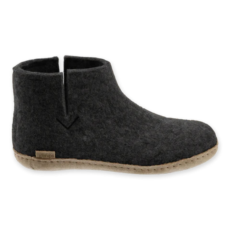 Glerups Boot - Leather - Charcoal
