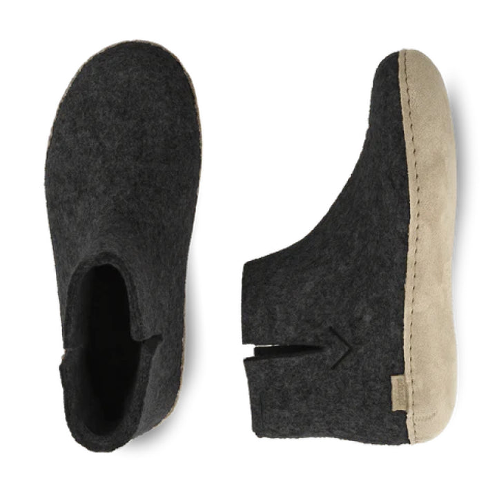 Glerups Boot - Leather - Charcoal