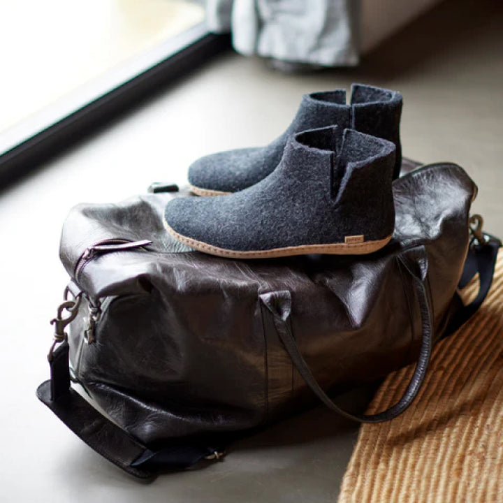 Glerups Boot - Leather - Charcoal