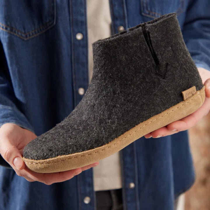 Glerups Boot - Leather - Charcoal