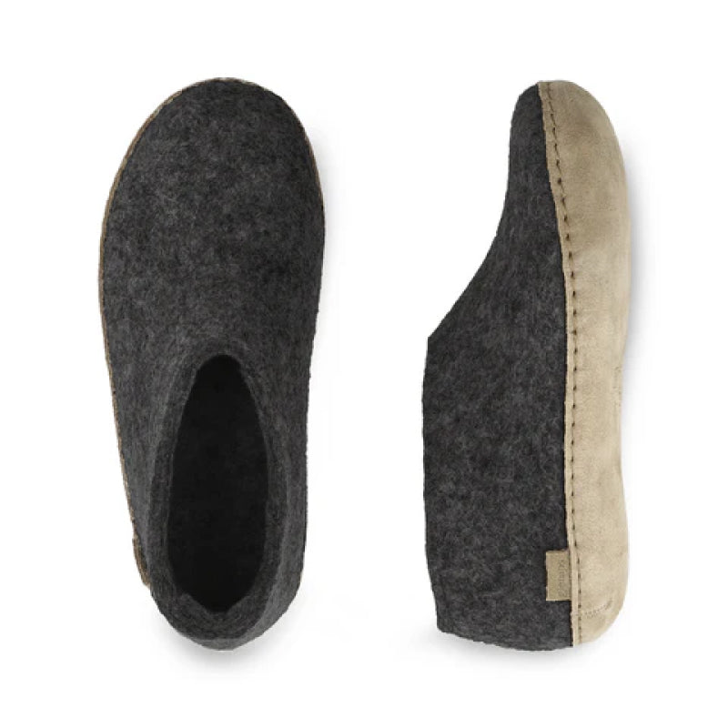 Chaussure Glerups - Cuir - Charbon