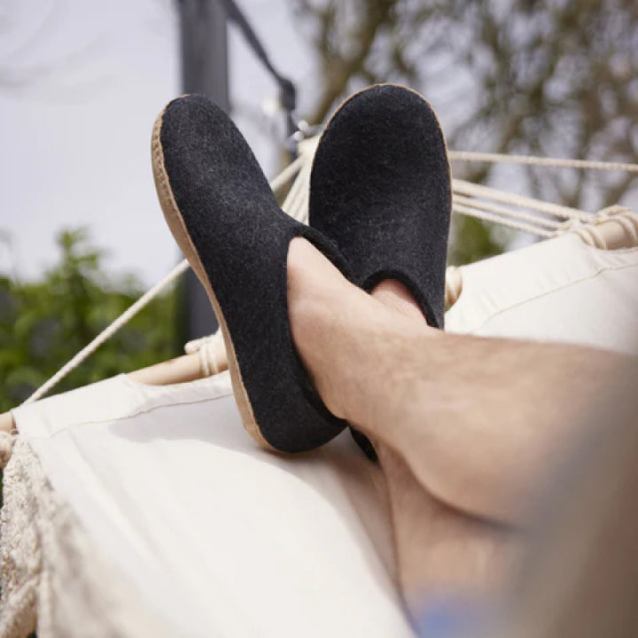Chaussure Glerups - Cuir - Charbon
