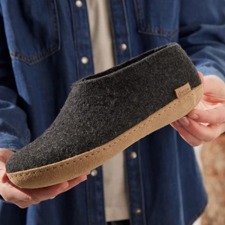 Chaussure Glerups - Cuir - Charbon