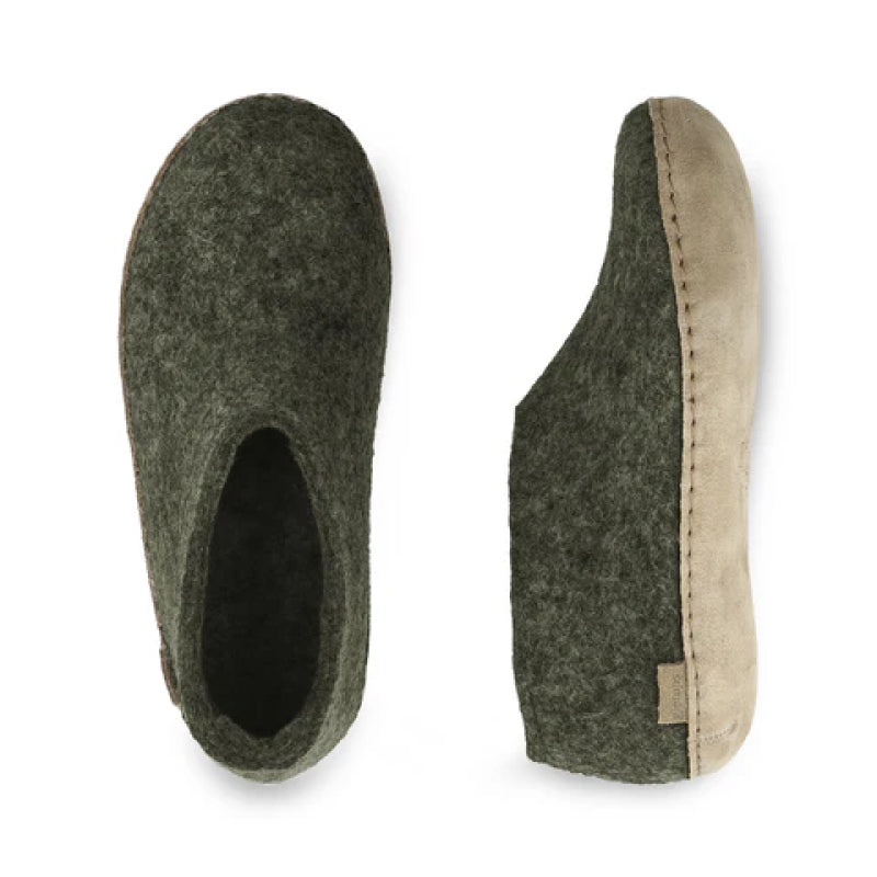 Glerups Chaussures - Cuir - Forêt