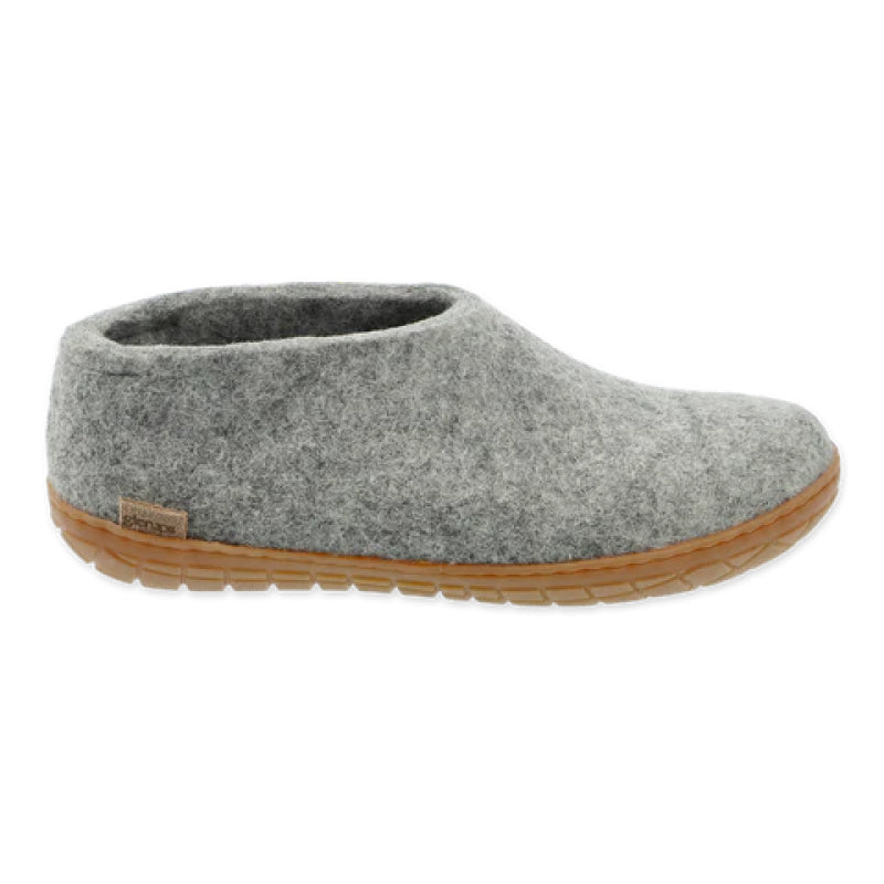 Glerups Shoe - Honey Rubber - Grey