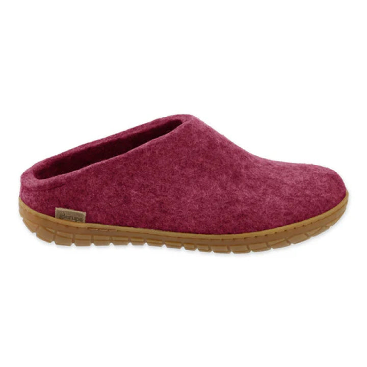 Glerups Slip-On - Honey Rubber - Cranberry