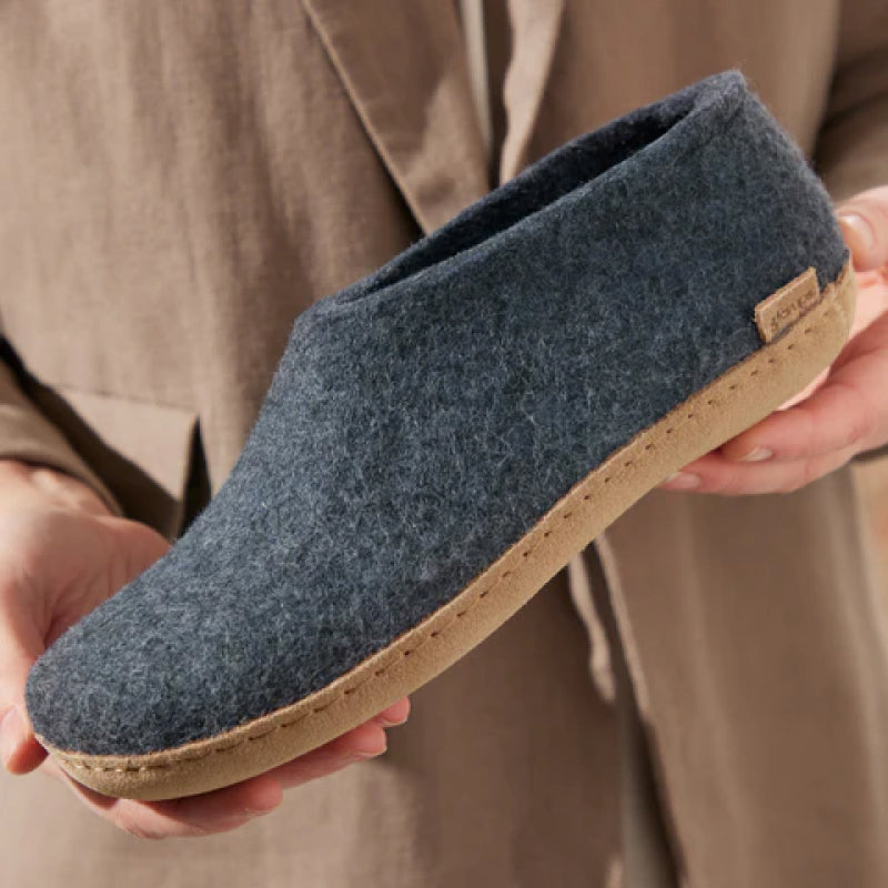 Glerups Shoe - Leather - Denim