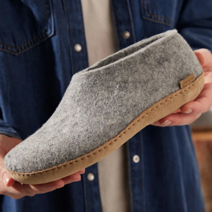 Glerups Shoe - Leather - Grey