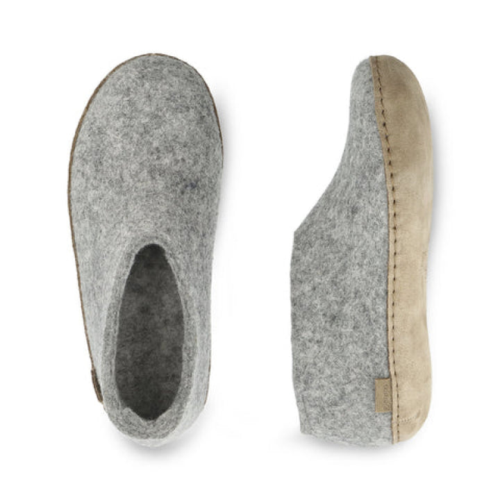 Glerups Shoe - Leather - Grey
