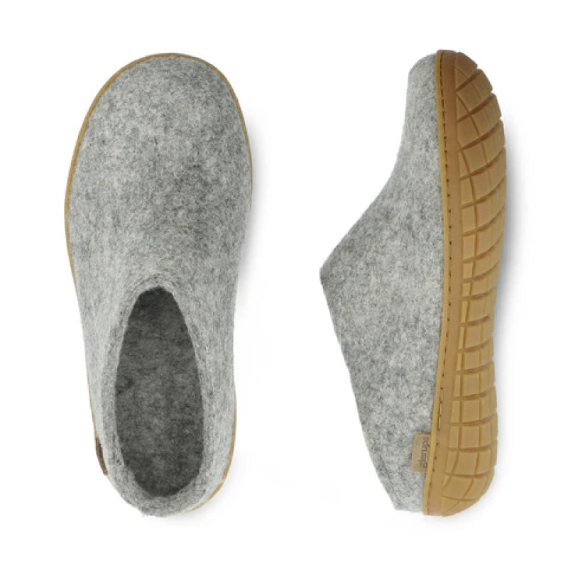 Glerups Slip-On - Caoutchouc Miel - Gris