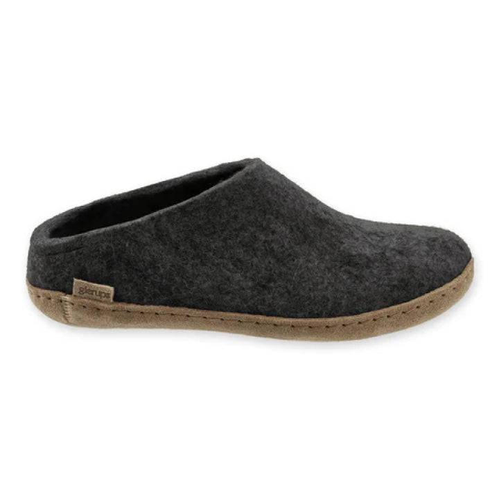 Glerups Slip-On - Cuir - Charbon