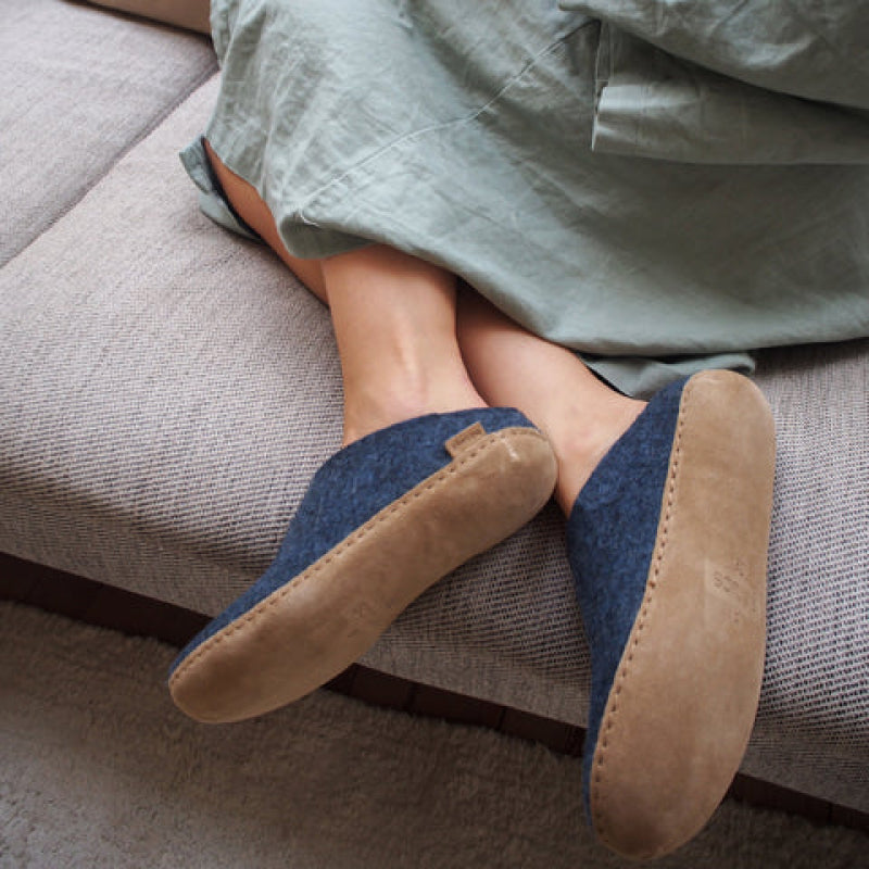 Glerups Slip-On - Cuir - Jean