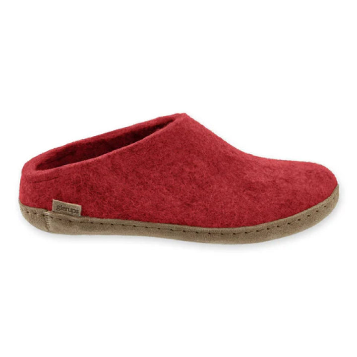 Glerups Slip-On - Leather - Red