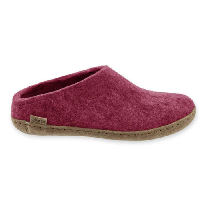 Glerups Slip-On - Leather - Cranberry