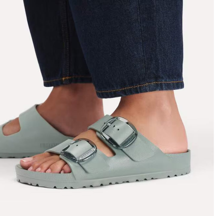 Birkenstock Arizona Big Buckle Pure Sage EVA - Étroit
